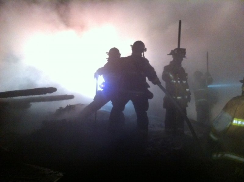 Purcellville assists area Company’s with House Fire in Lovettsville